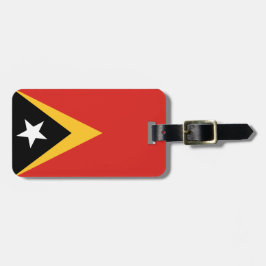 Para Maletas Bandera de Timor Oriental Etiqueta del equipaje co
