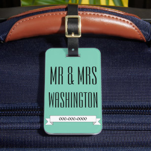 Para Maletas Boda Personalizado Sr. y el regalo de la etiqueta 