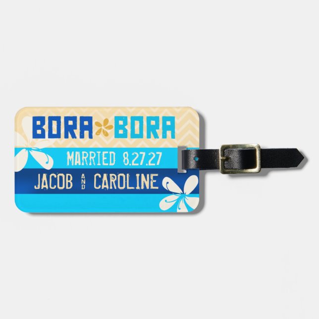Para Maletas BORA BORA Lumaleta Etiqueta Groupon (Frente Horizontal)