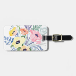Para Maletas Bouquet de flores de primavera | Etiqueta de porta