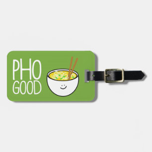 Para Maletas Buena etiqueta del equipaje de Pho