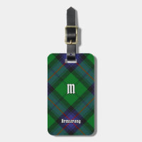 Clan Armstrong Tartán Lumaletas Etiqueta