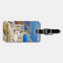 Para Maletas Colección/Grecia de la etiqueta del equipaje del