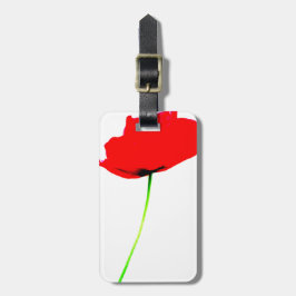 Para Maletas Colección POPPY 1 Etiqueta del equipaje del día de
