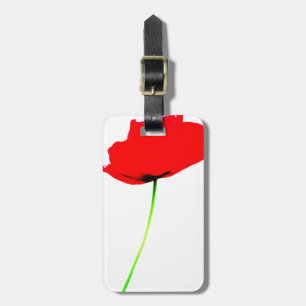 Para Maletas Colección POPPY 1 Etiqueta del equipaje del día de