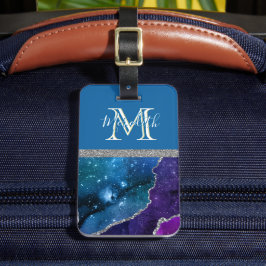 Para Maletas Colorida etiqueta de equipaje de agencias de letra