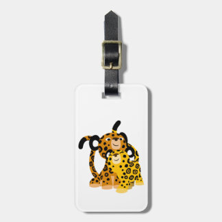 Para Maletas Cuidados Personalizados Jaguares en la etiqueta de