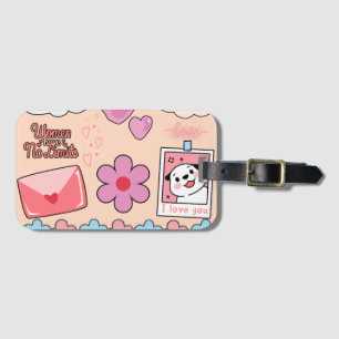 Para Maletas Cute etiqueta de equipaje que puedes llevar a toda
