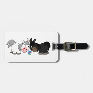 Para Maletas Cute Personalizado Ponies Standoff Etiqueta del eq