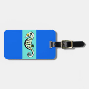 Para Maletas Cute SEAHORSE - Vida silvestre - Etiqueta de equip