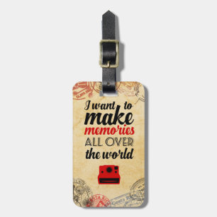 Para Maletas El viaje sella la etiqueta