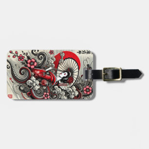 Para Maletas Elegante etiqueta de equipaje de Geisha