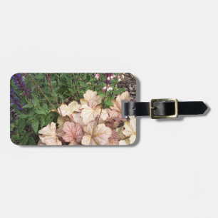Para Maletas Elegante etiqueta de equipaje de jardín floral vin
