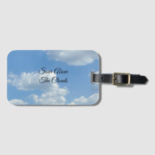 Para Maletas Encima De Las Nubes Etiqueta De Equipaje Reutiliza