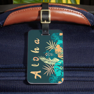 Para Maletas Equipaje de saludo de Aloha hawaiano. Etiqueta