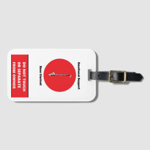 Para Maletas ES Bass Clarinet Etiqueta