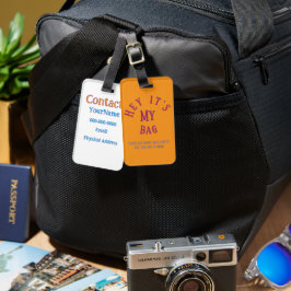 Para Maletas ¡Es mi bolso! Etiqueta personalizada