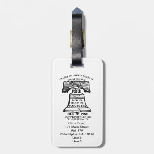 Para Maletas Estilo de etiqueta de equipaje personalizado B- 17