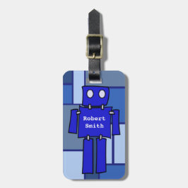 Para Maletas Etiqueta adaptable de la escuela del robot