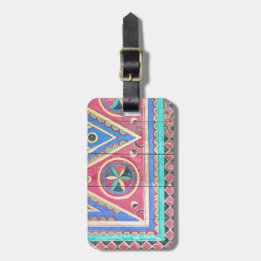 Para Maletas Etiqueta árabe tribal del bolso del viaje de la