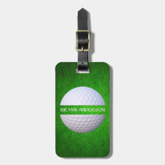 Para Maletas Etiqueta con clase del equipaje del golf