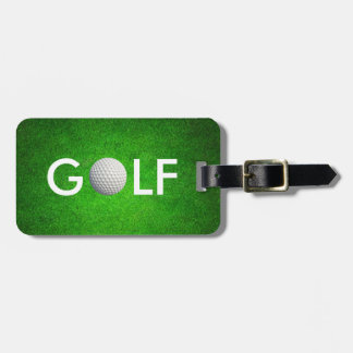 Para Maletas Etiqueta con clase del equipaje del golf
