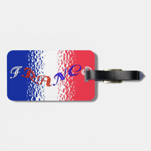 Para Maletas Etiqueta de bolsa de Francia