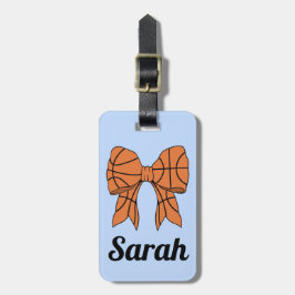 Para Maletas Etiqueta de bolsa personalizada de baloncesto
