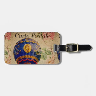 Para Maletas Etiqueta de bolsa postal francesa