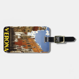 Para Maletas Etiqueta de encargo del equipaje de Verona Italia