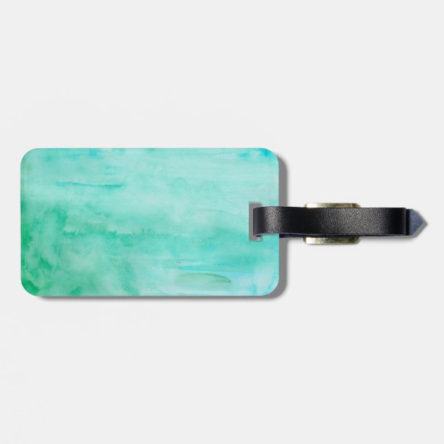 Para Maletas Etiqueta de equipaje (Atrás Horizontal)