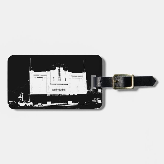 Para Maletas Etiqueta de equipaje (Frente Horizontal)