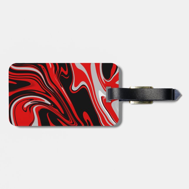 Para Maletas Etiqueta de equipaje (Atrás Horizontal)