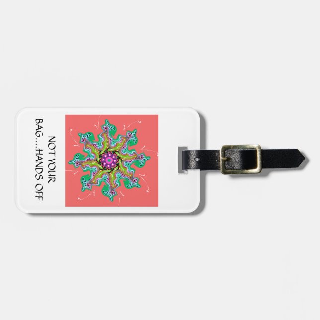 Para Maletas Etiqueta de equipaje 2 (Frente Horizontal)