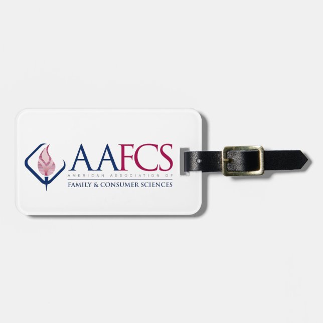 Para Maletas Etiqueta de equipaje AAFCS (Frente Horizontal)