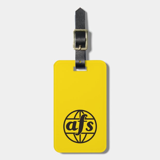 Para Maletas Etiqueta de equipaje AFS (Frente Vertical)