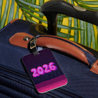 Para Maletas Etiqueta de equipaje año viajero 2026