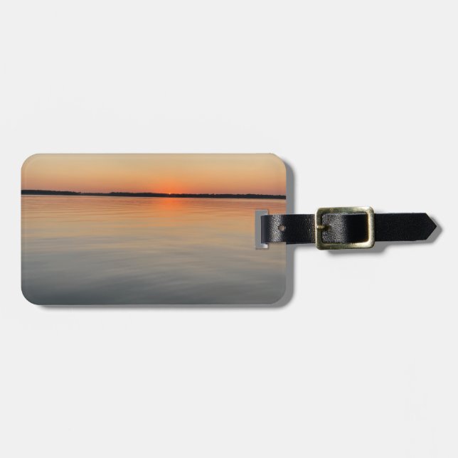 Para Maletas Etiqueta de equipaje Atardecer (Frente Horizontal)
