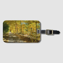 Etiqueta de equipaje Autumn Trail