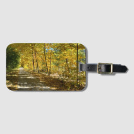 Para Maletas Etiqueta de equipaje Autumn Trail