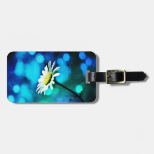 Para Maletas Etiqueta de equipaje Azurite Malachite Daisy