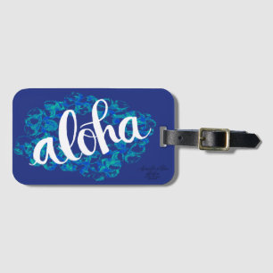 Para Maletas Etiqueta de equipaje Blue Hawaii Aloha