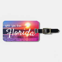 Para Maletas Etiqueta de equipaje "Con amor desde"