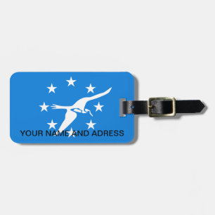 Para Maletas Etiqueta de equipaje con bandera de Corpus Christi