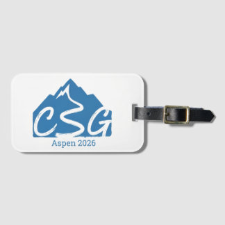 Para Maletas Etiqueta de equipaje CSG - Aspen 2026