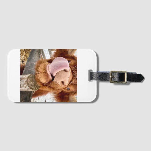 Para Maletas Etiqueta de equipaje Daphne Daisies (Anverso horizontal)