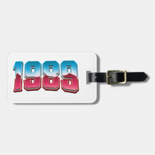 PARA MALETAS ETIQUETA DE EQUIPAJE DE 1988