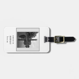 Para Maletas etiqueta de equipaje de acero