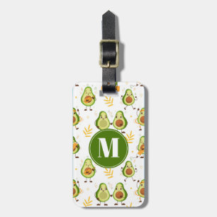 Para Maletas Etiqueta de equipaje de aguacate