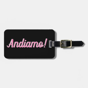 Para Maletas Etiqueta de equipaje de Andiamo